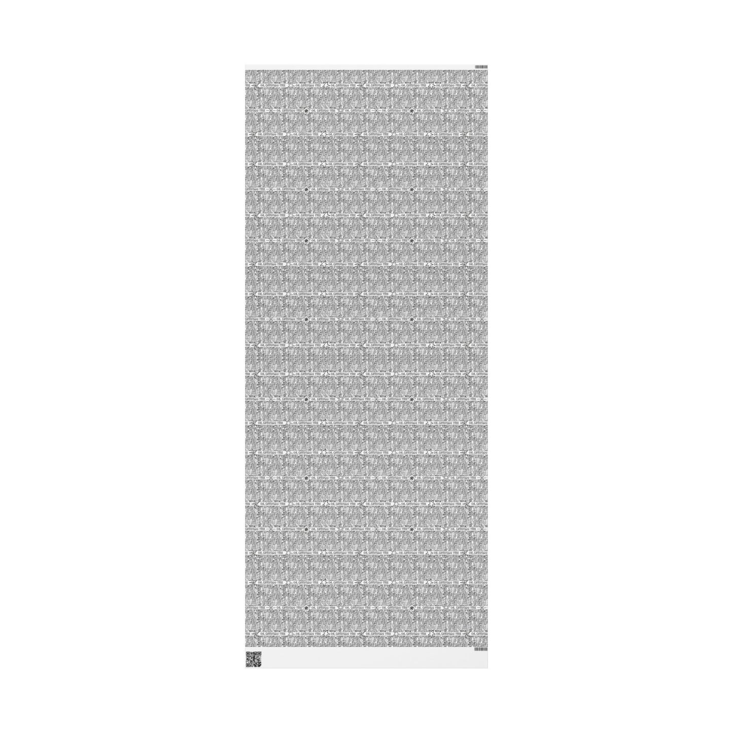 "Oh, Christmas Trees" Coloring Activity Wrapping Paper