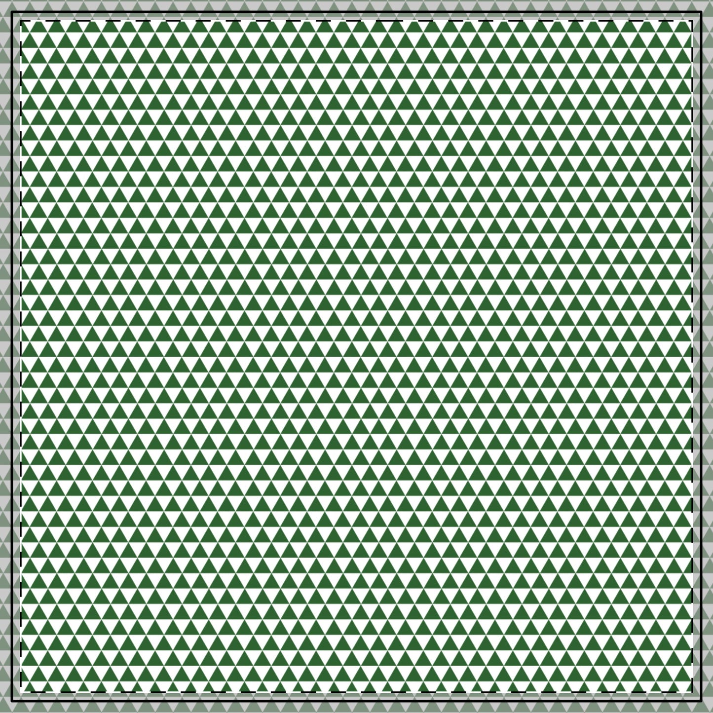 Green Triangles Square/Rectangle Tablecloths