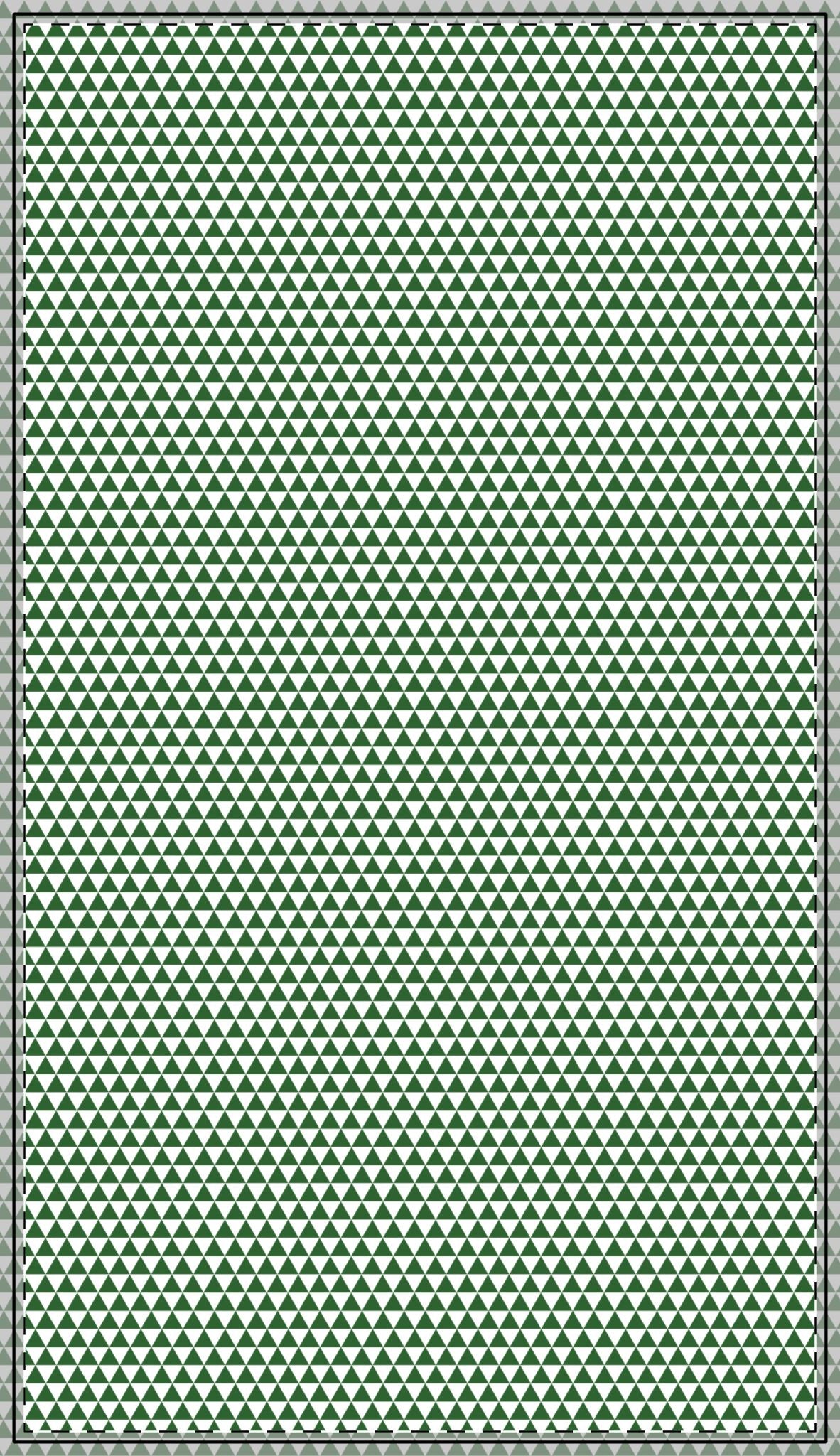 Green Triangles Square/Rectangle Tablecloths