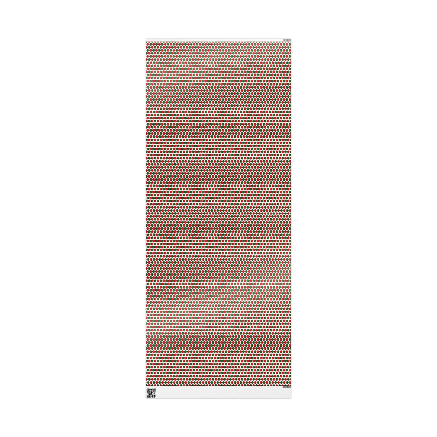 Christmas Polka Dot Party Wrapping Paper