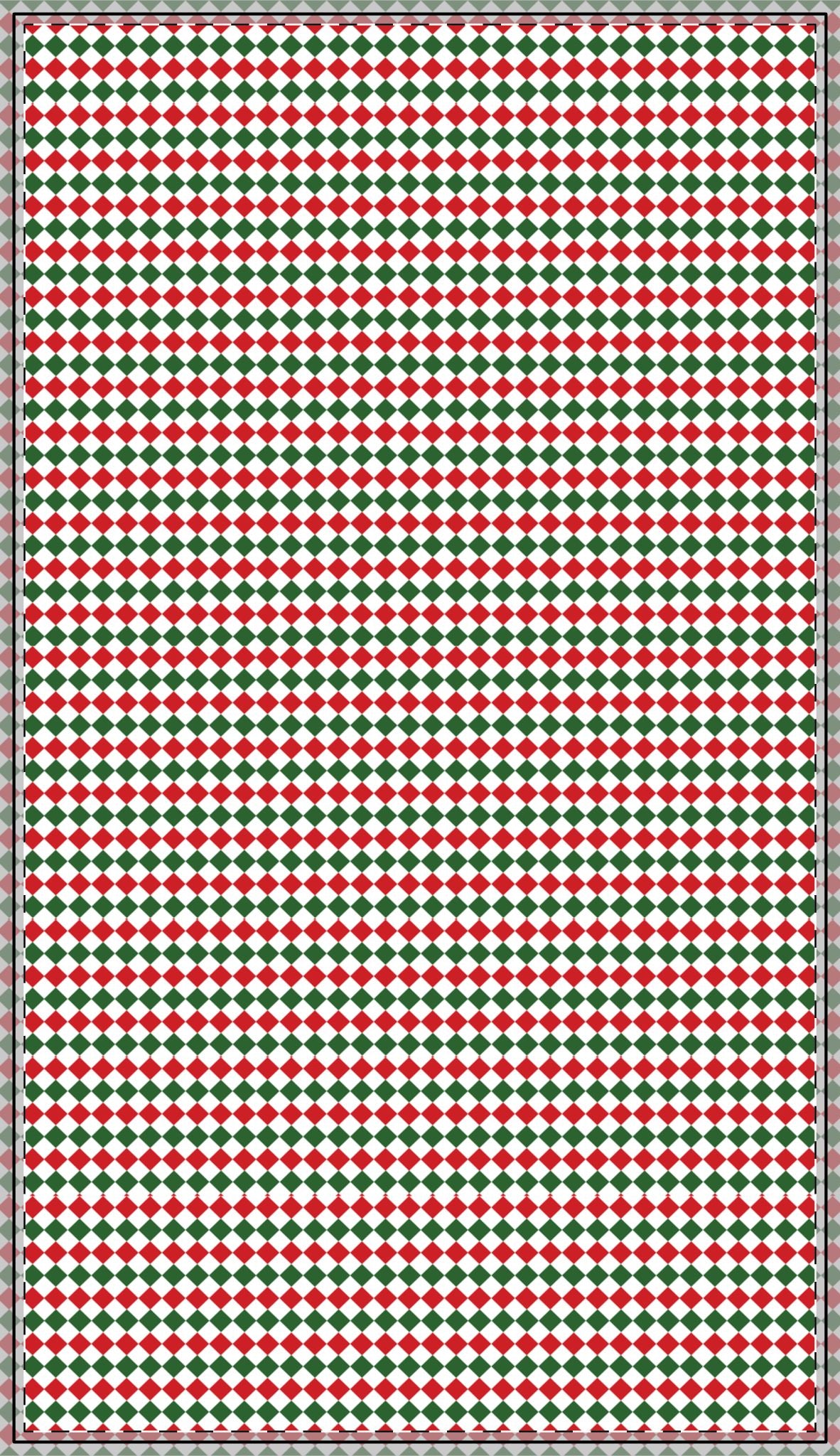Christmas Argyle Square/Rectangle Tablecloths
