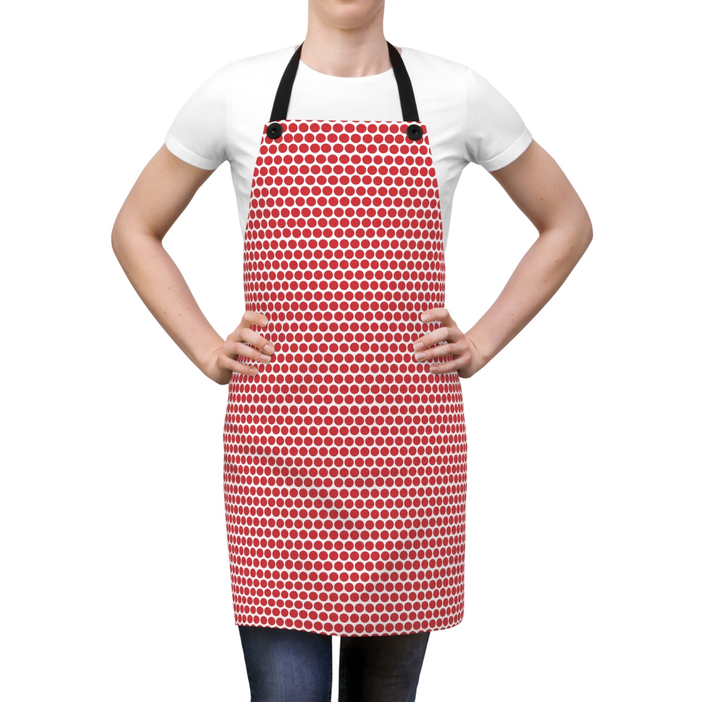 Red Polka Dot Apron