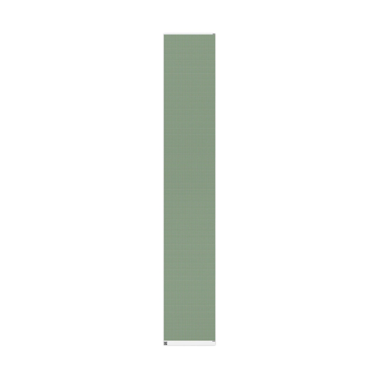 Green Drummer Boy Argyle Wrapping Paper