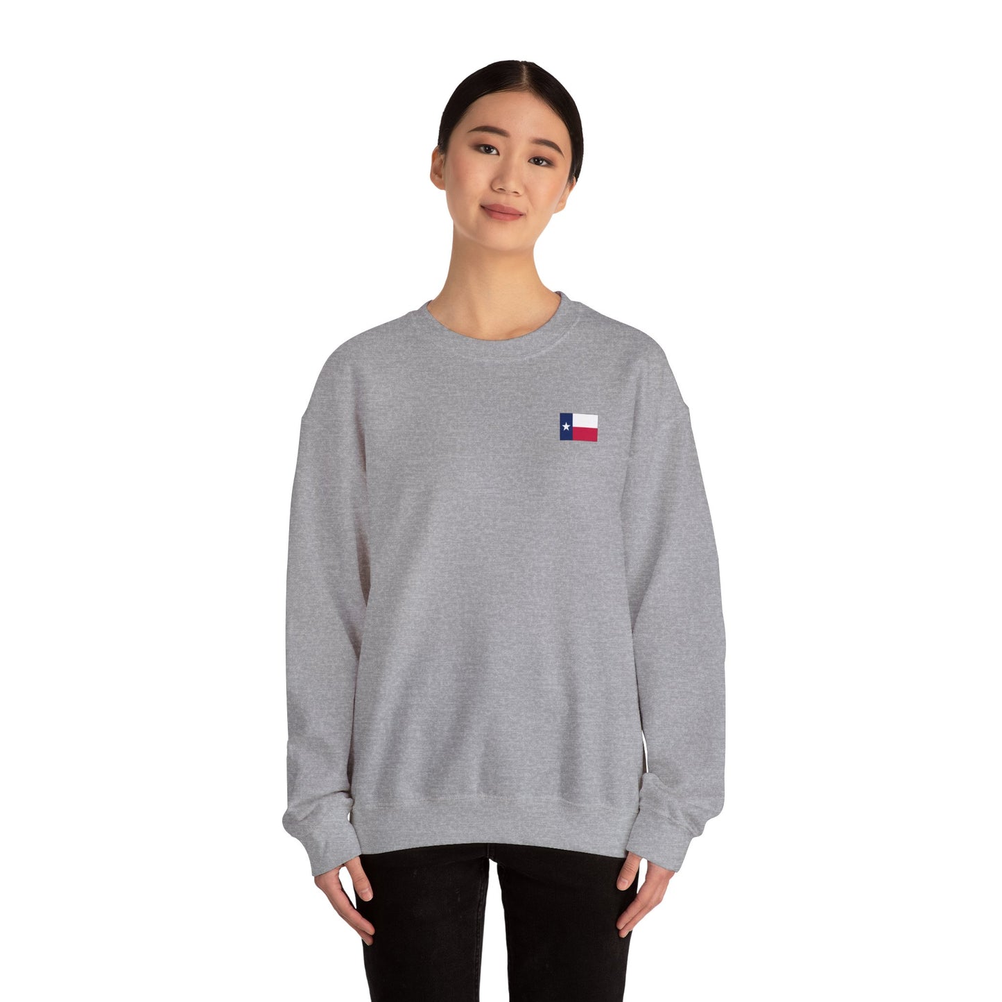 Texas Christmas Northern Star Unisex Heavy Blend™ Crewneck Sweatshirt
