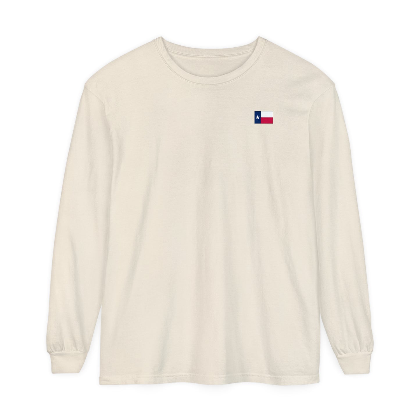 Texas Christmas Eastern Star Unisex Jersey Long Sleeve Tee
