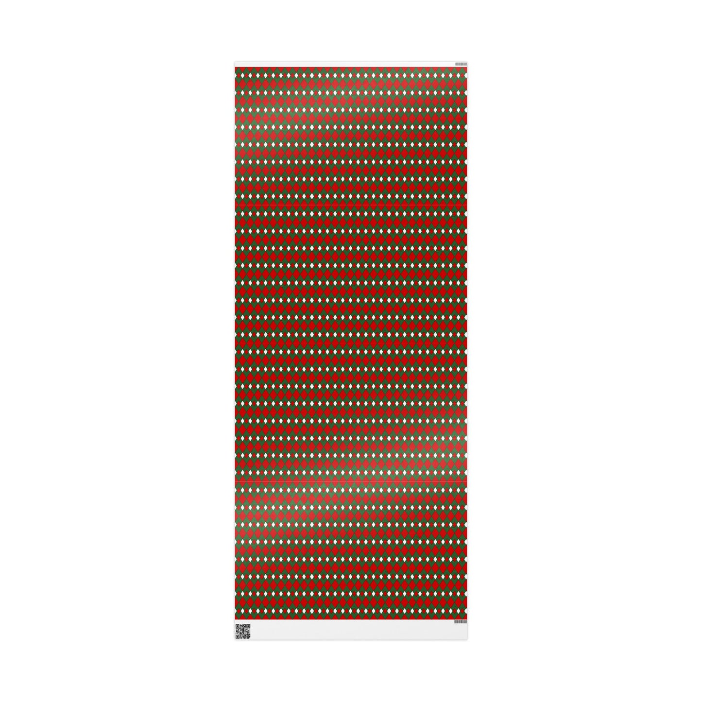 Christmas Fancy Argyle Wrapping Paper