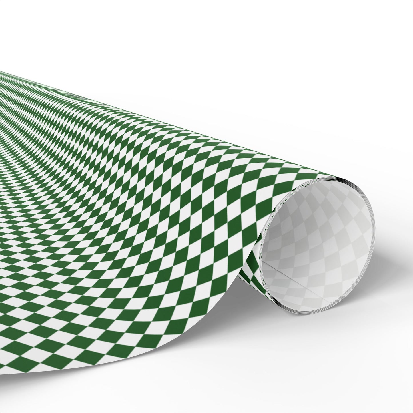 Green Argyle Wrapping Paper