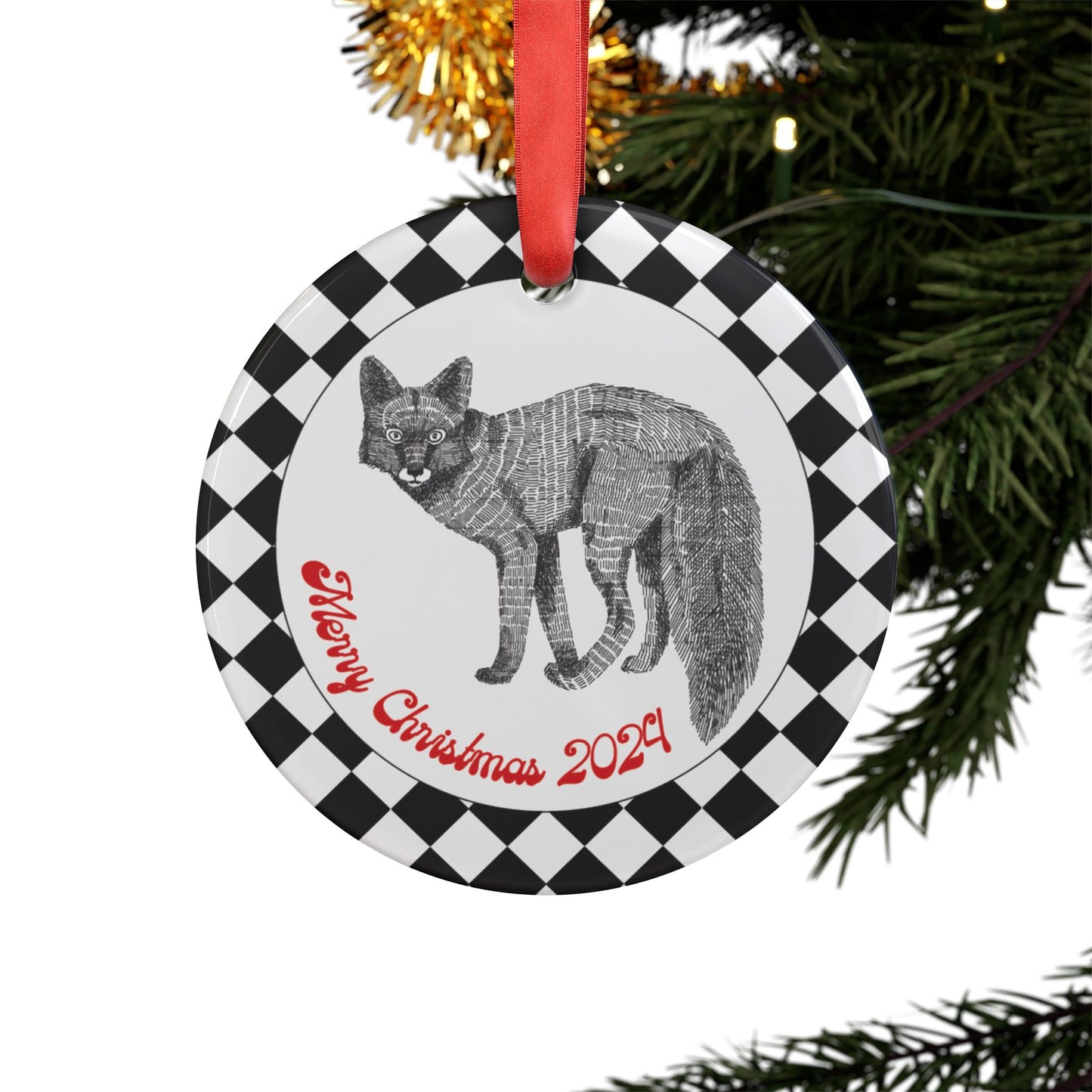 Fox Forest Animals Ornament
