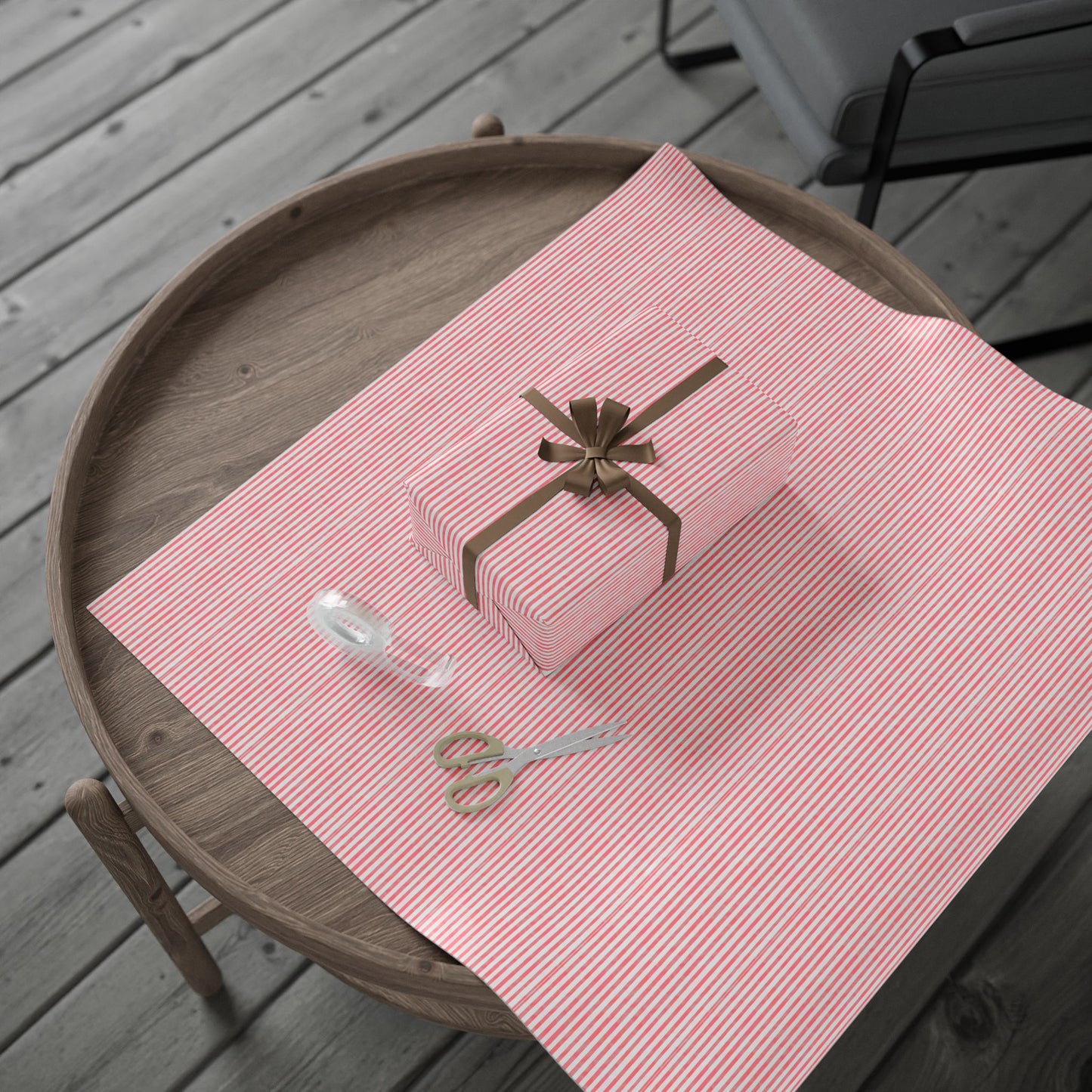 Candy Cane Stripes Wrapping Paper
