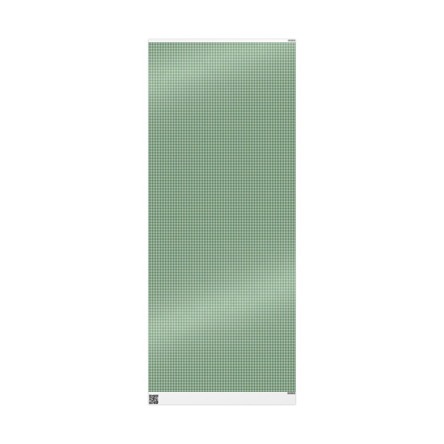 Green Argyle Wrapping Paper