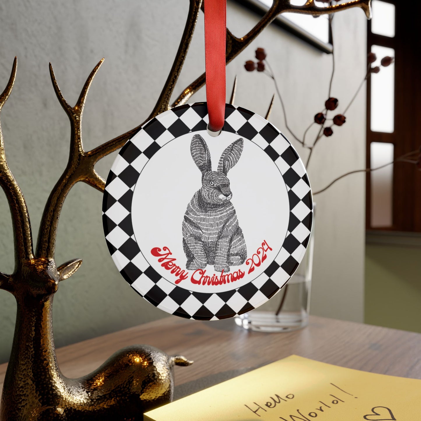 Bunny Forest Animals Ornament