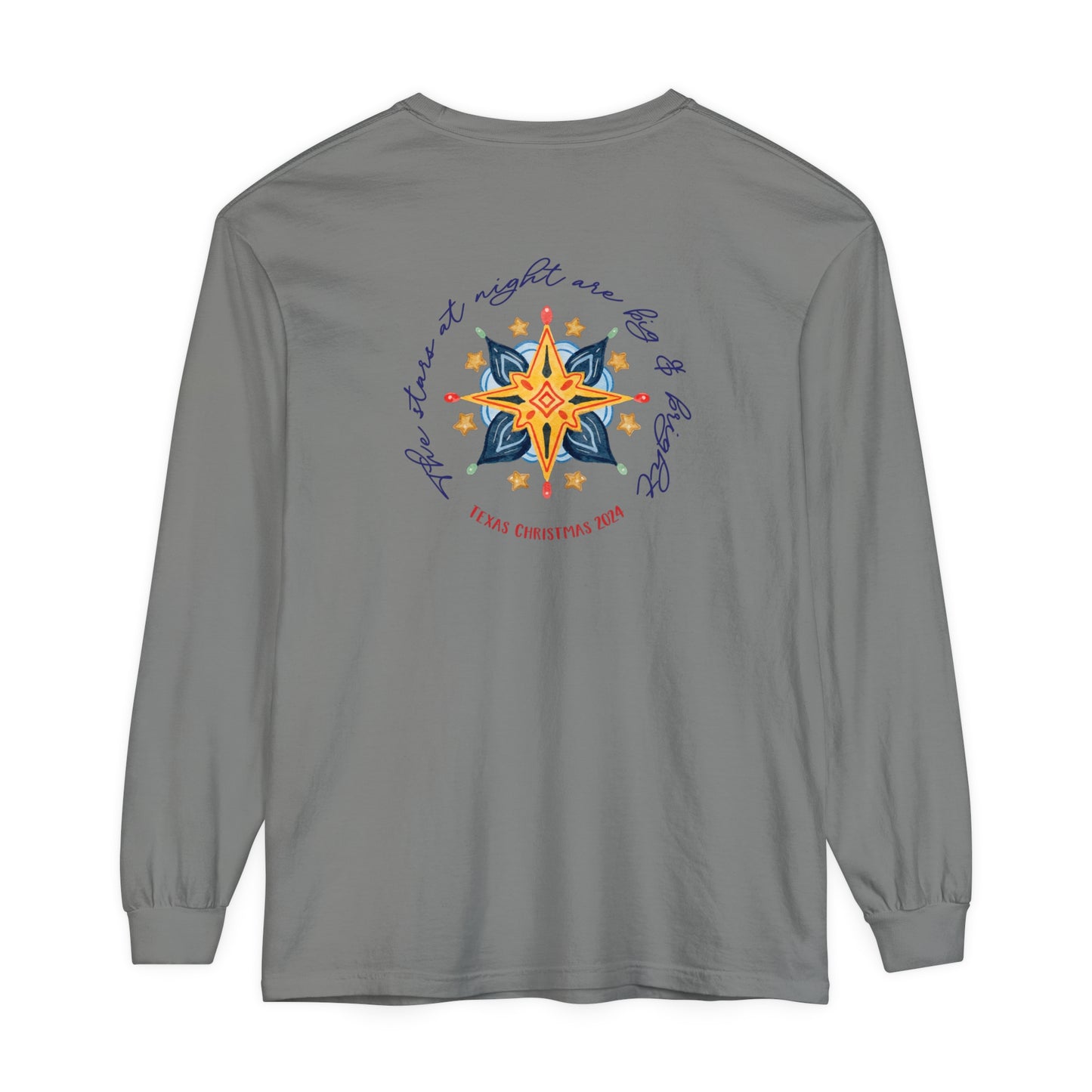 Texas Christmas Northern Star Unisex Jersey Long Sleeve Tee