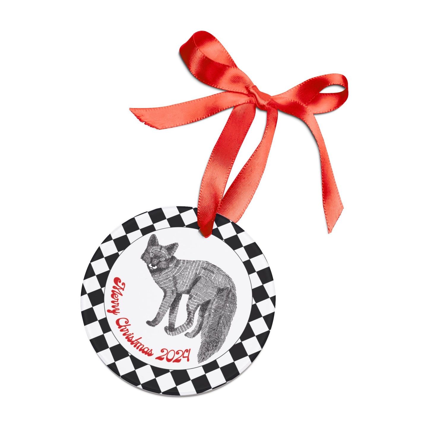 Fox Forest Animals Ornament