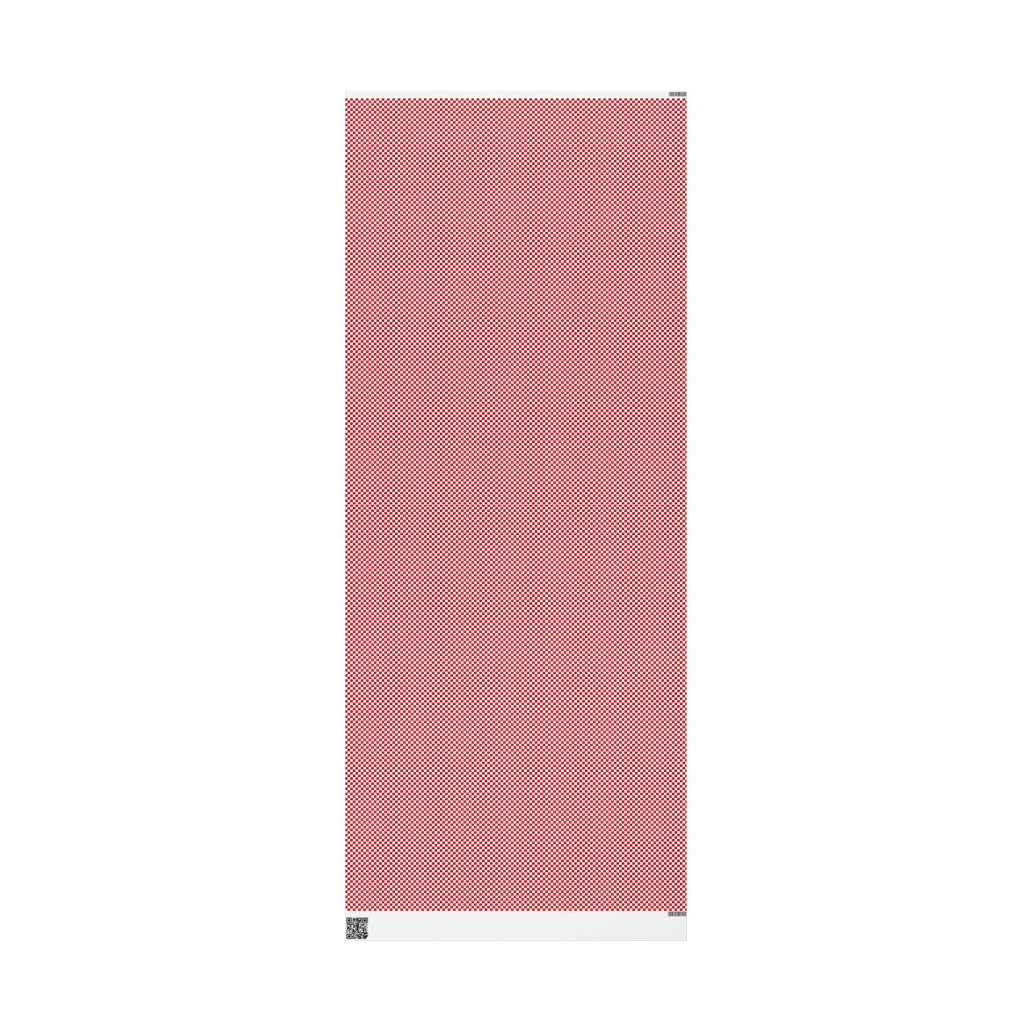 Red Checkered Wrapping Paper