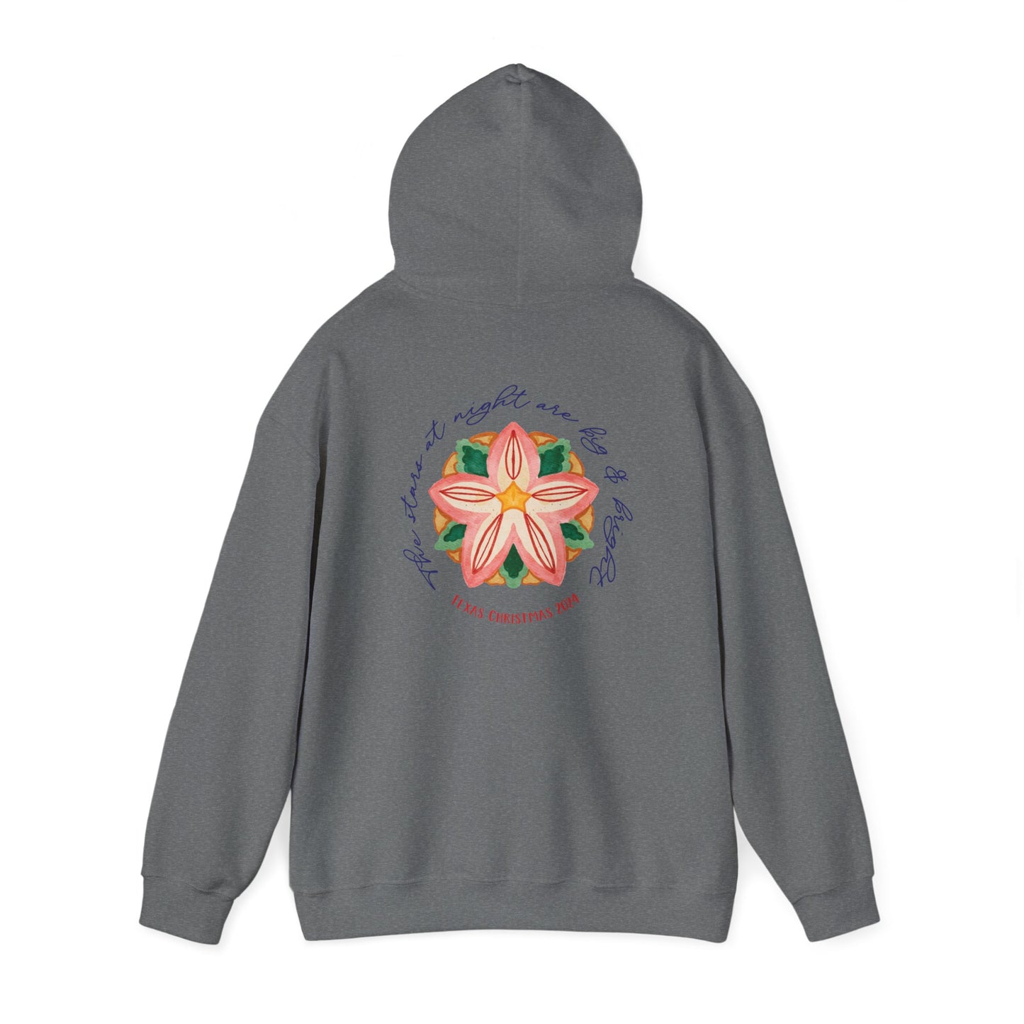 Texas Christmas Southern Star Unisex Heavy Blend™ Hooded Sweatshirt