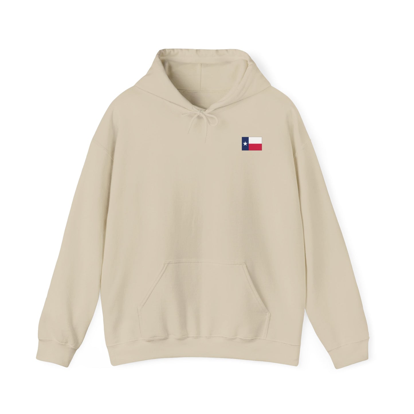 Texas Christmas Western Star Unisex Heavy Blend™ Hooded Sweatshirt