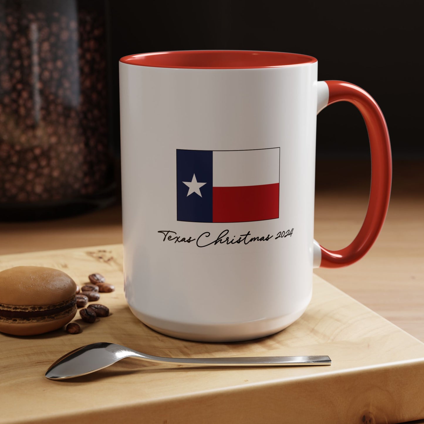"Dancer" Cowboy Christmas Ceramic Mug (11oz, 15 oz)