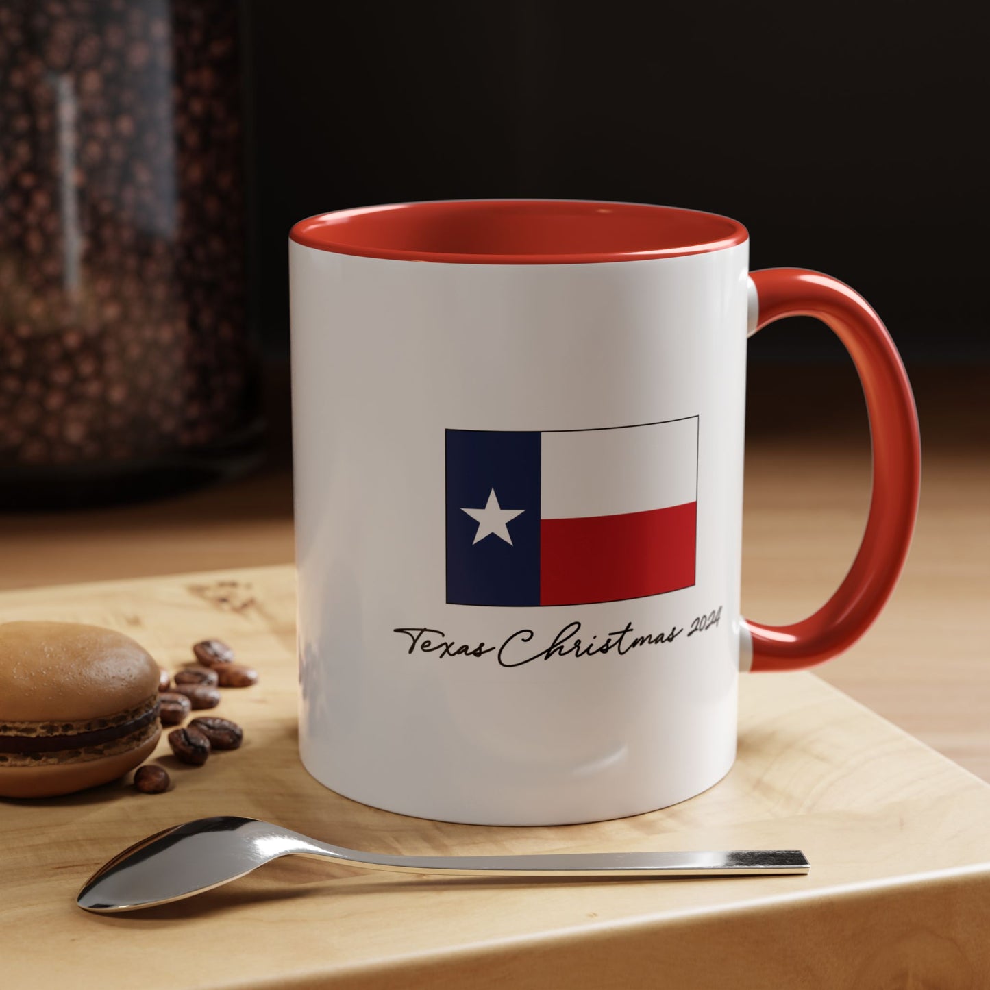 "Dancer" Cowboy Christmas Ceramic Mug (11oz, 15 oz)