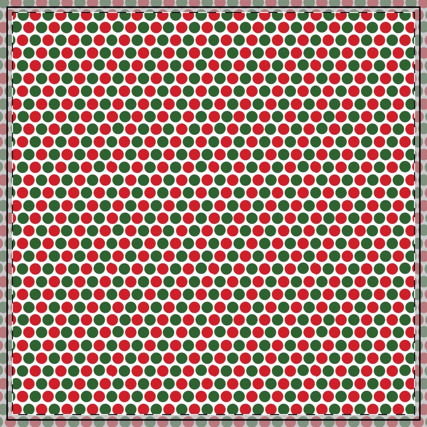 Christmas Polka Dot Party Square/Rectangle Tablecloths