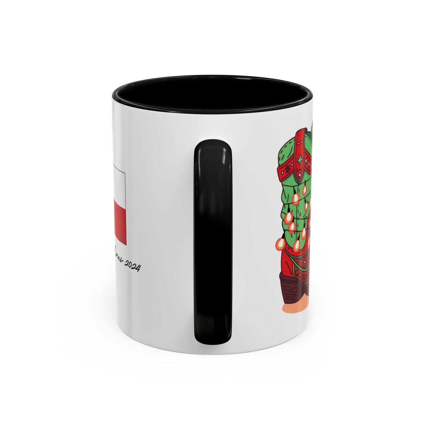 "Rudolph" Cowboy Christmas Ceramic Mug (11oz, 15 oz)