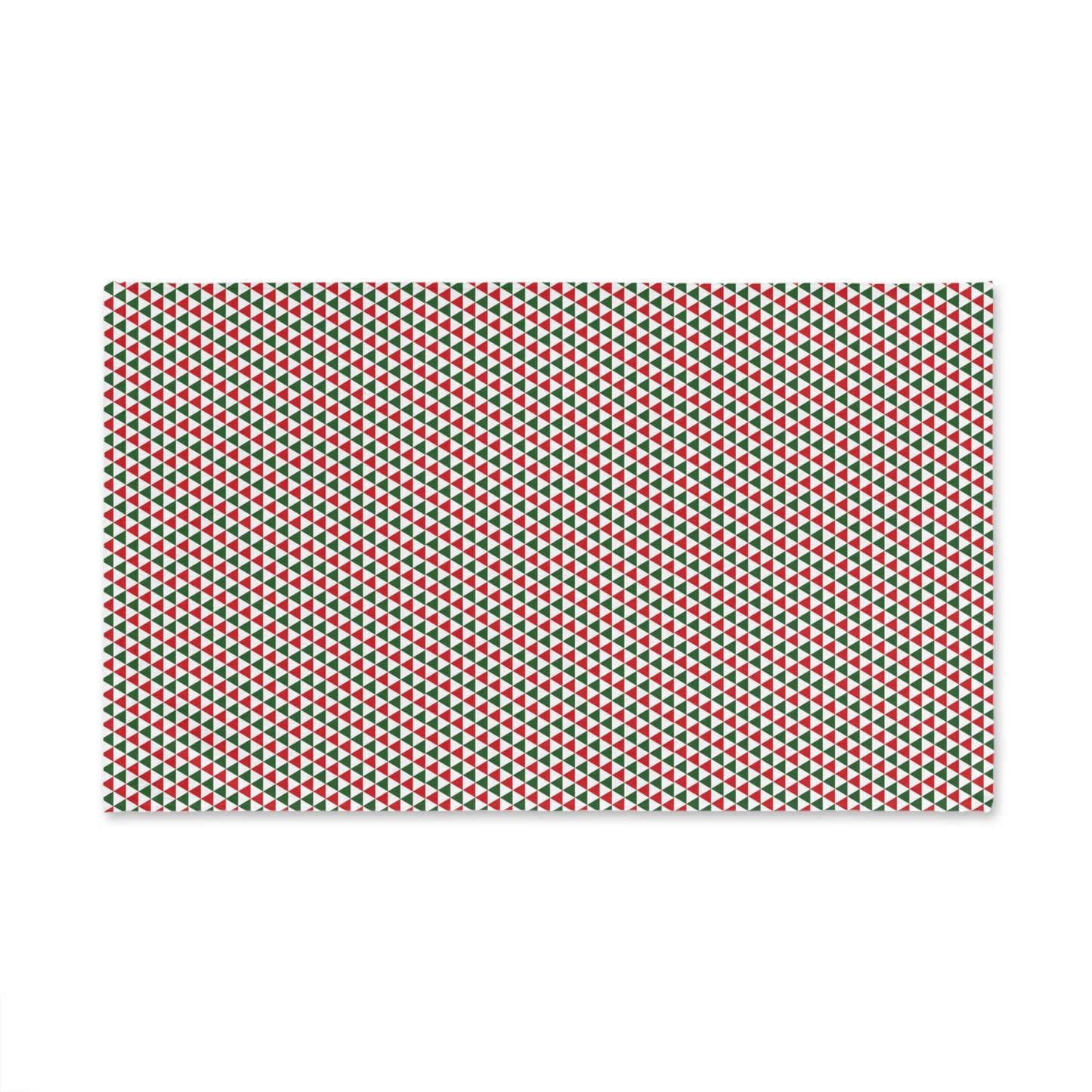 Christmas Triangles Party Hand Towel