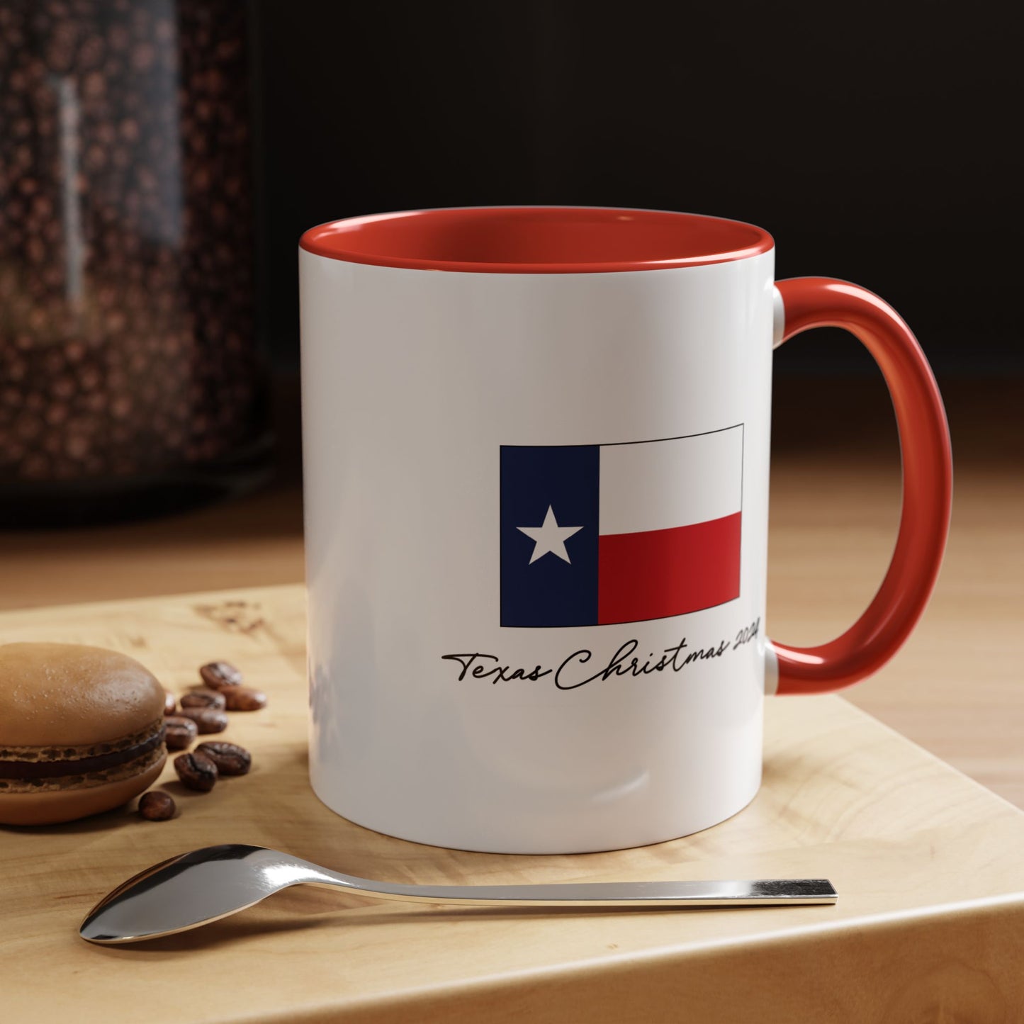 "Prancer" Cowboy Christmas Ceramic Mug (11oz, 15 oz)