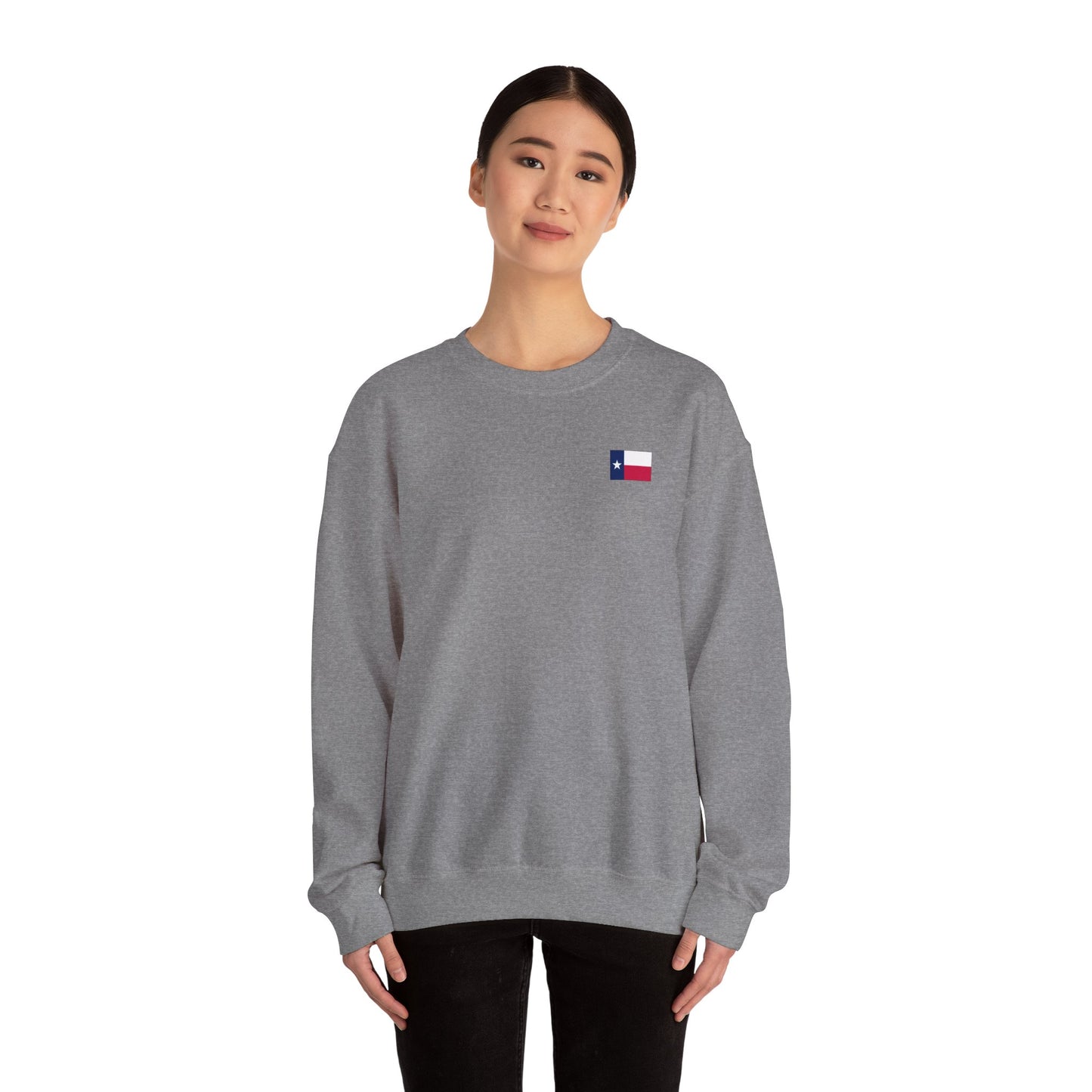 Texas Christmas Northern Star Unisex Heavy Blend™ Crewneck Sweatshirt