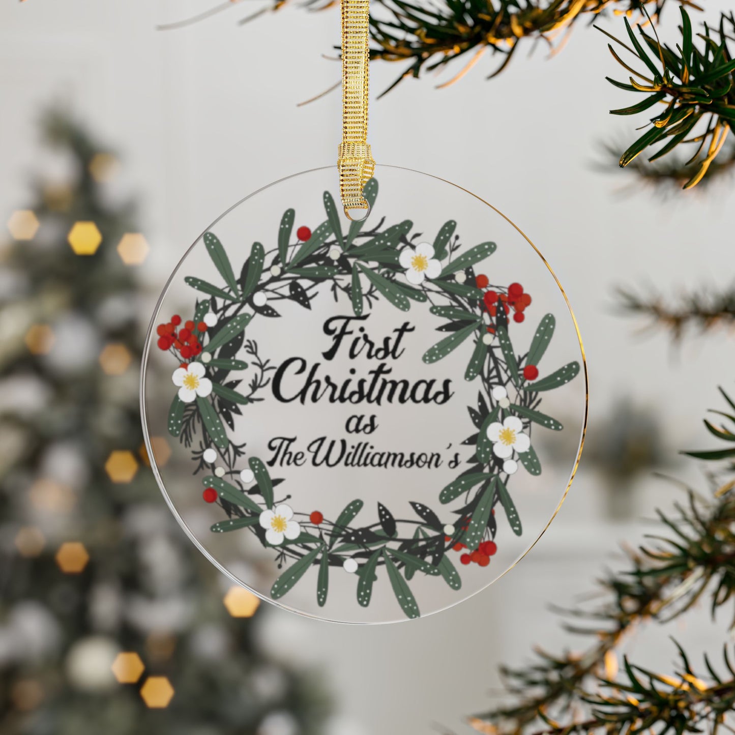 First Christmas as Married Couple