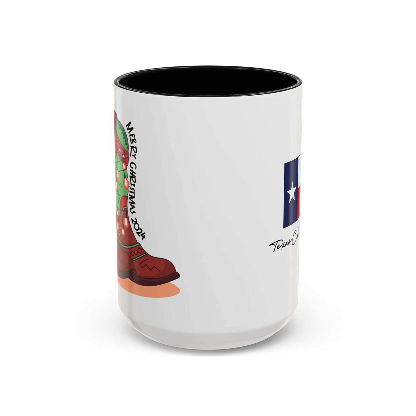 "Rudolph" Cowboy Christmas Ceramic Mug (11oz, 15 oz)