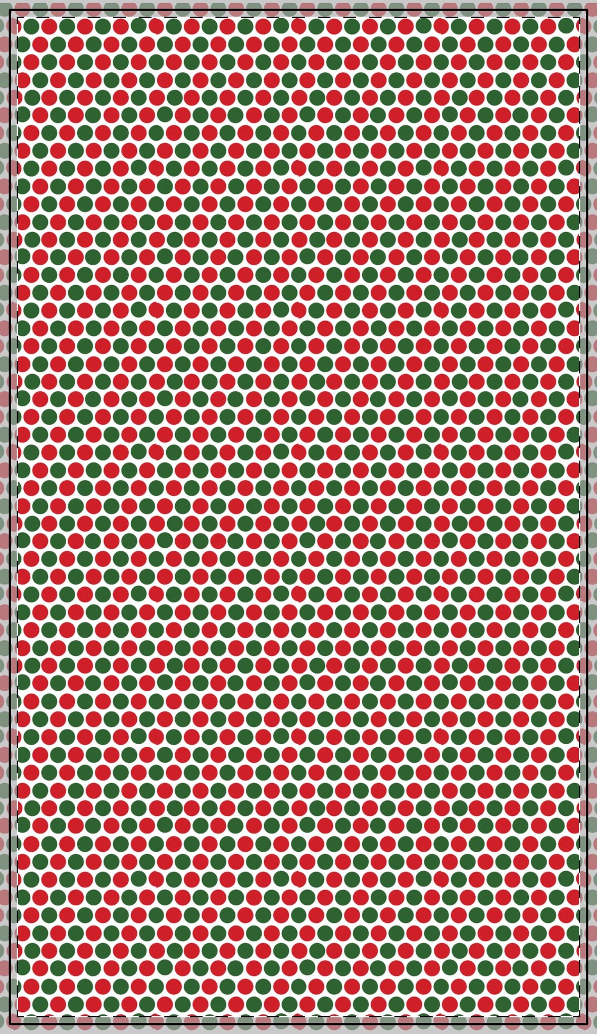 Christmas Polka Dot Party Square/Rectangle Tablecloths
