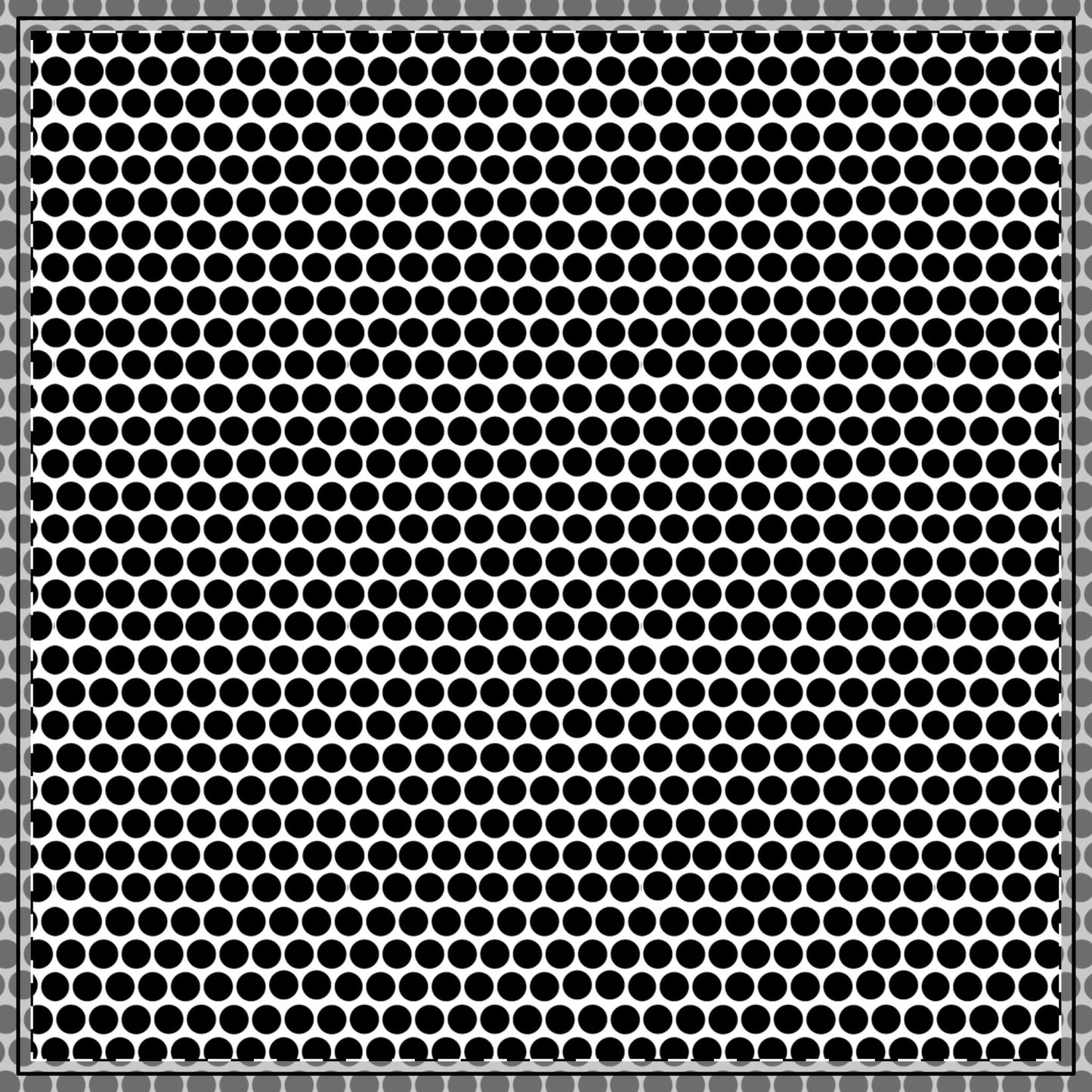 Black Polka Dots Square/Rectangle Tablecloths