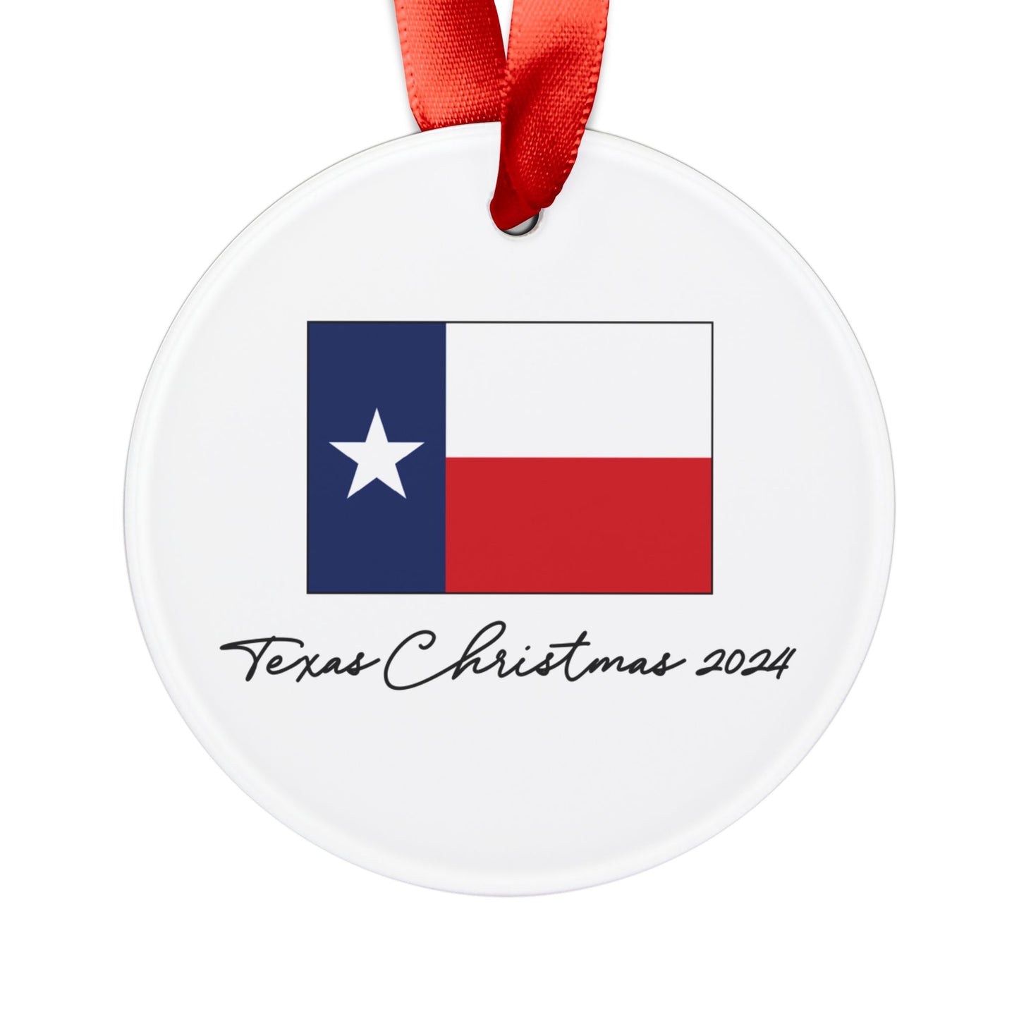 Texas Christmas Western Star Ornament