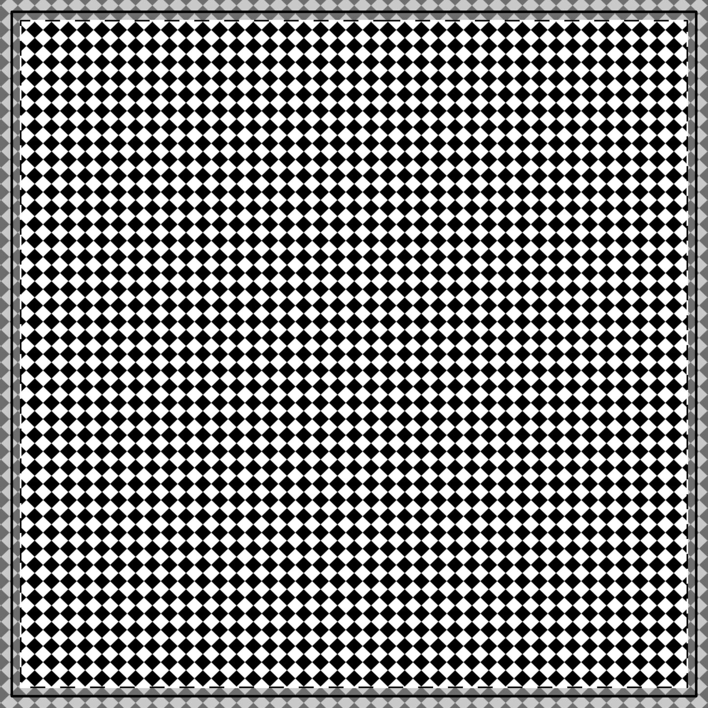 Black Argyle Square/Rectangle Tablecloths