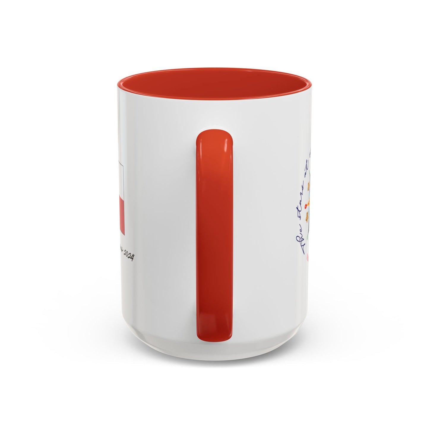 Texas Christmas Northern Star Personalizable Christmas Ceramic Mug (11oz, 15 oz)