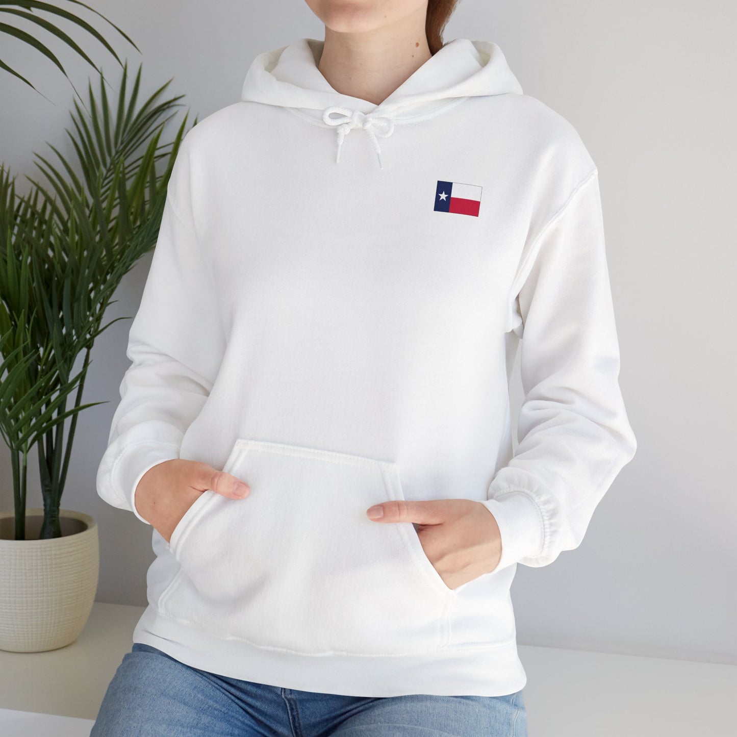 Dasher- Texas Christmas Cowboy Boots Unisex Heavy Blend™ Hooded Sweatshirt