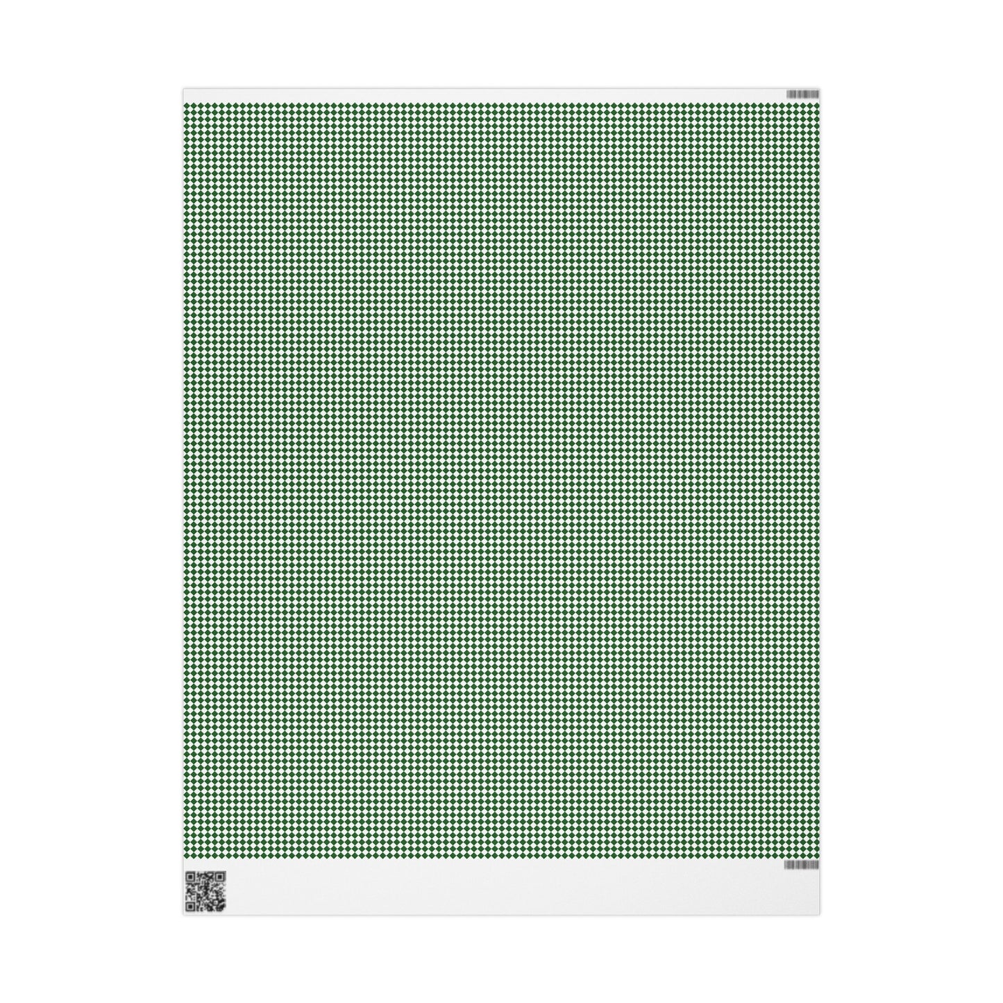Green Argyle Wrapping Paper