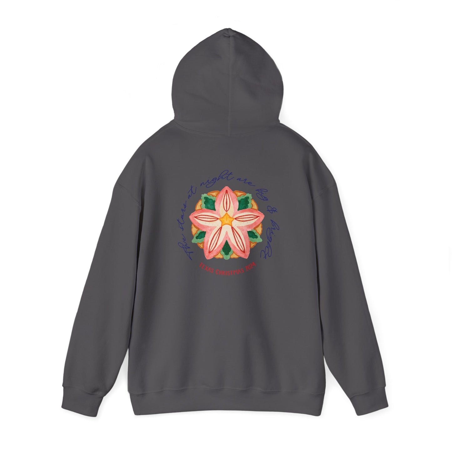 Texas Christmas Southern Star Unisex Heavy Blend™ Hooded Sweatshirt