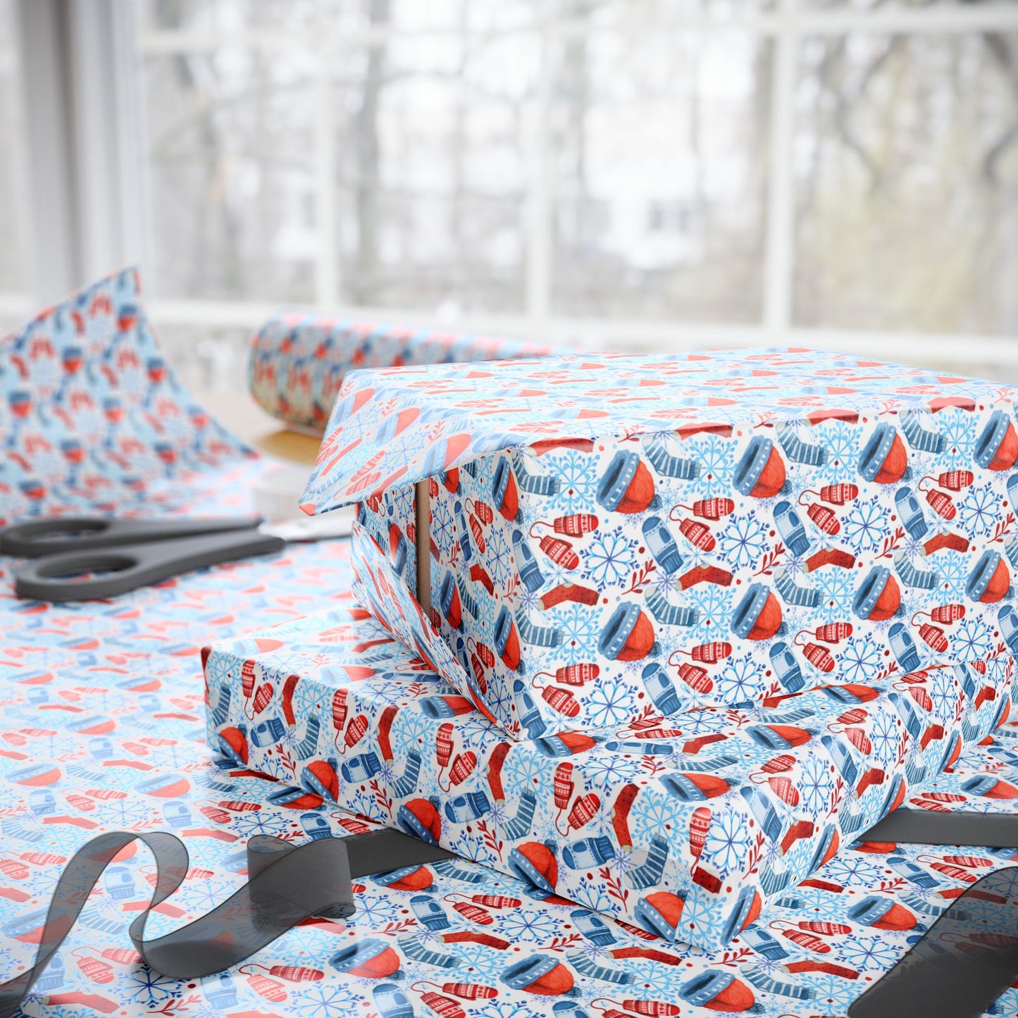 Winter Holiday Dreams Wrapping Paper