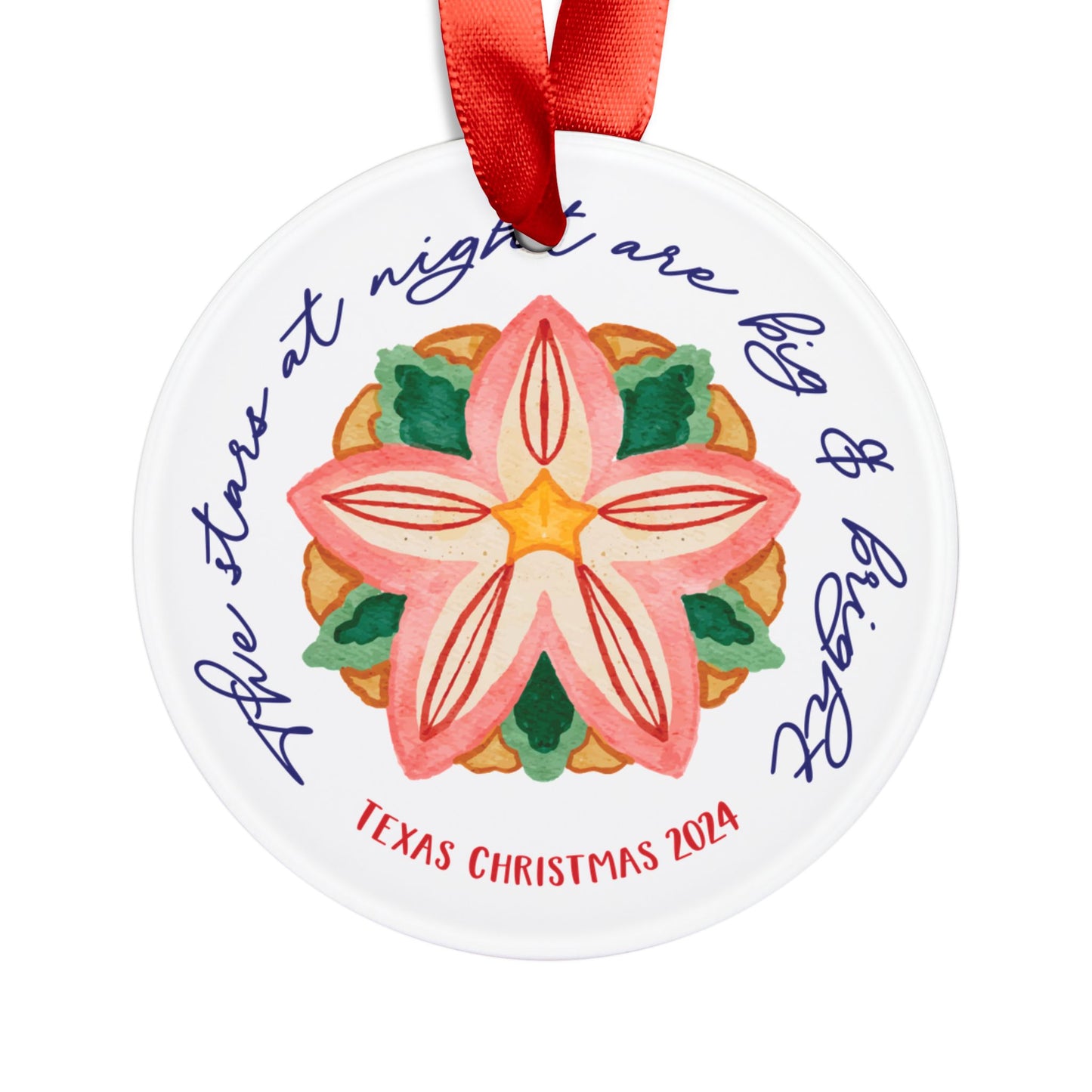Texas Christmas Southern Star Ornament