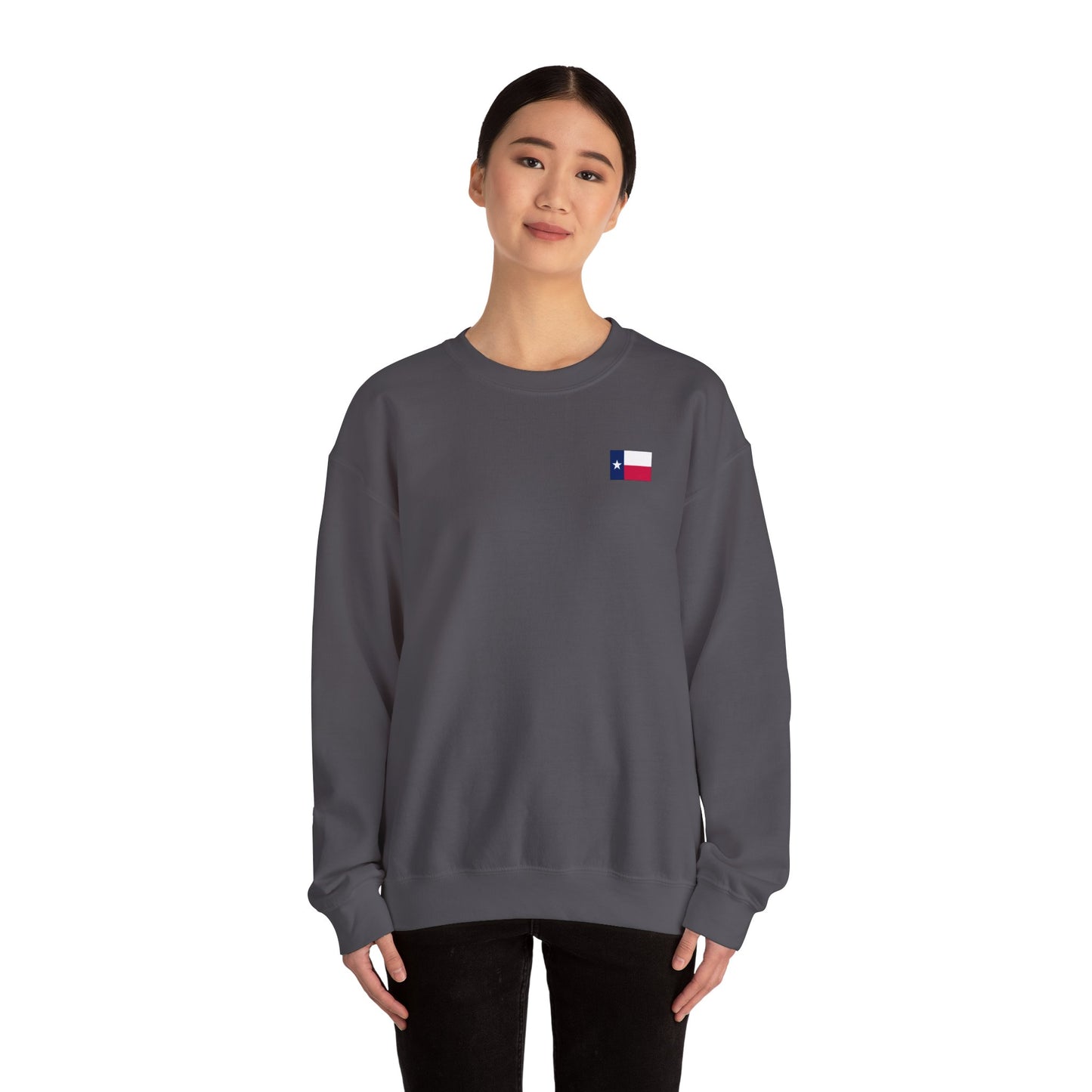 Texas Christmas Northern Star Unisex Heavy Blend™ Crewneck Sweatshirt