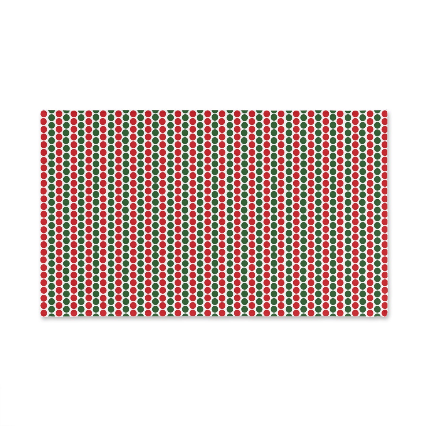 Christmas Polka Dots Hand Towel