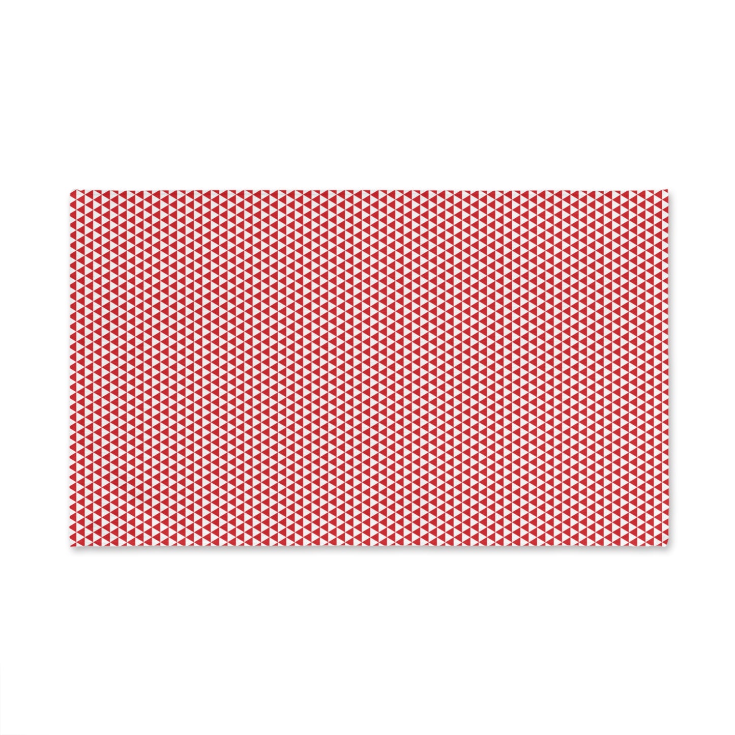 Red Triangles Hand Towel