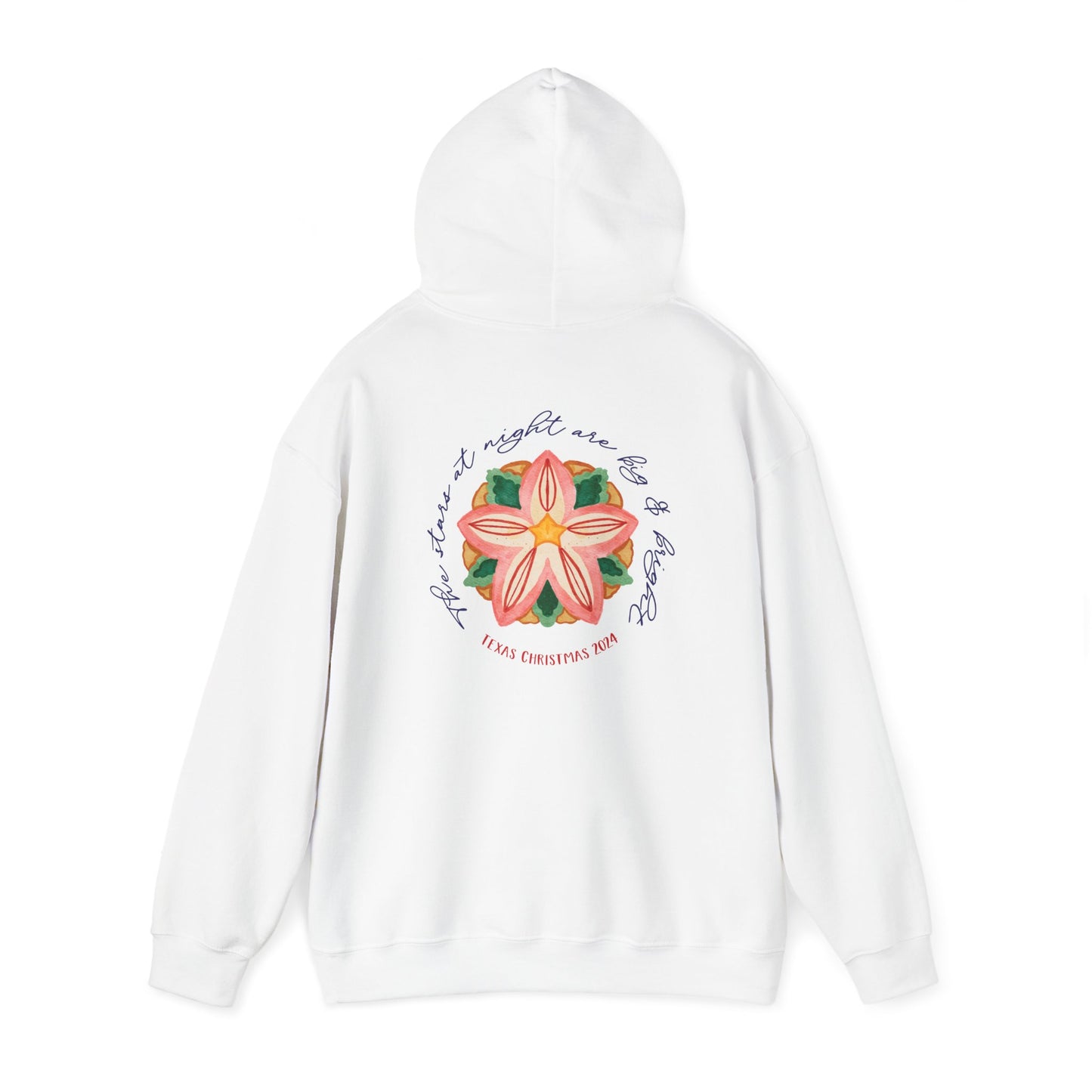 Texas Christmas Southern Star Unisex Heavy Blend™ Hooded Sweatshirt