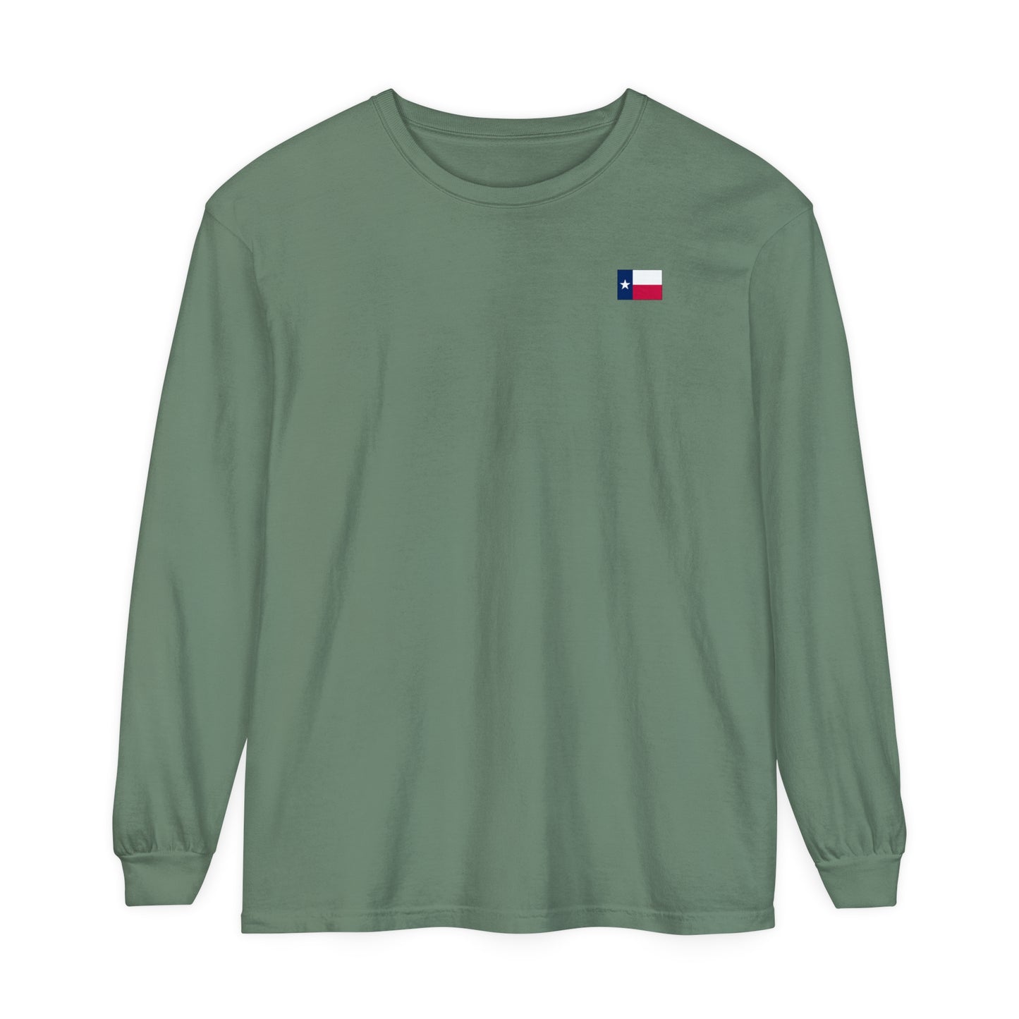 Texas Christmas Eastern Star Unisex Jersey Long Sleeve Tee