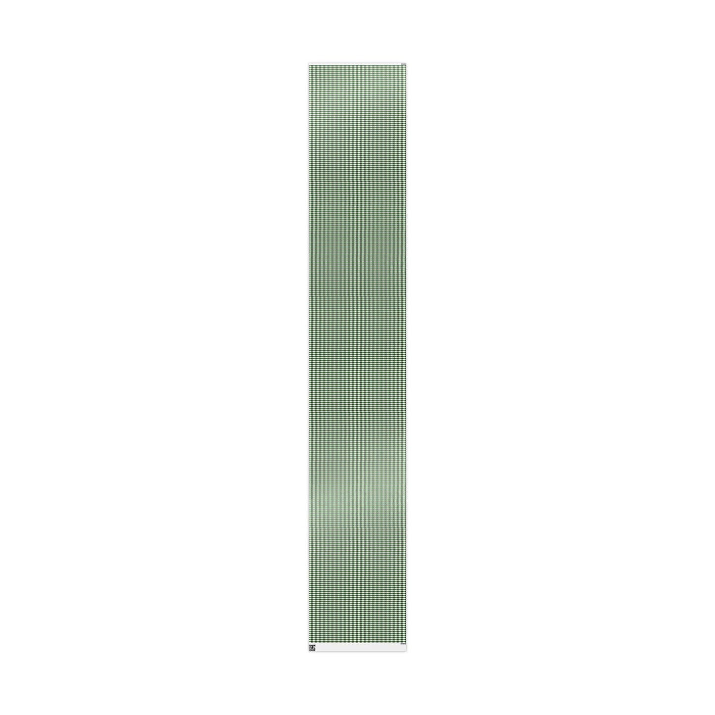 Green Drummer Boy Argyle Wrapping Paper