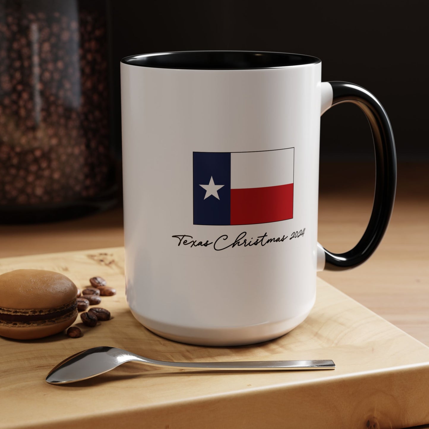 "Prancer" Cowboy Christmas Ceramic Mug (11oz, 15 oz)