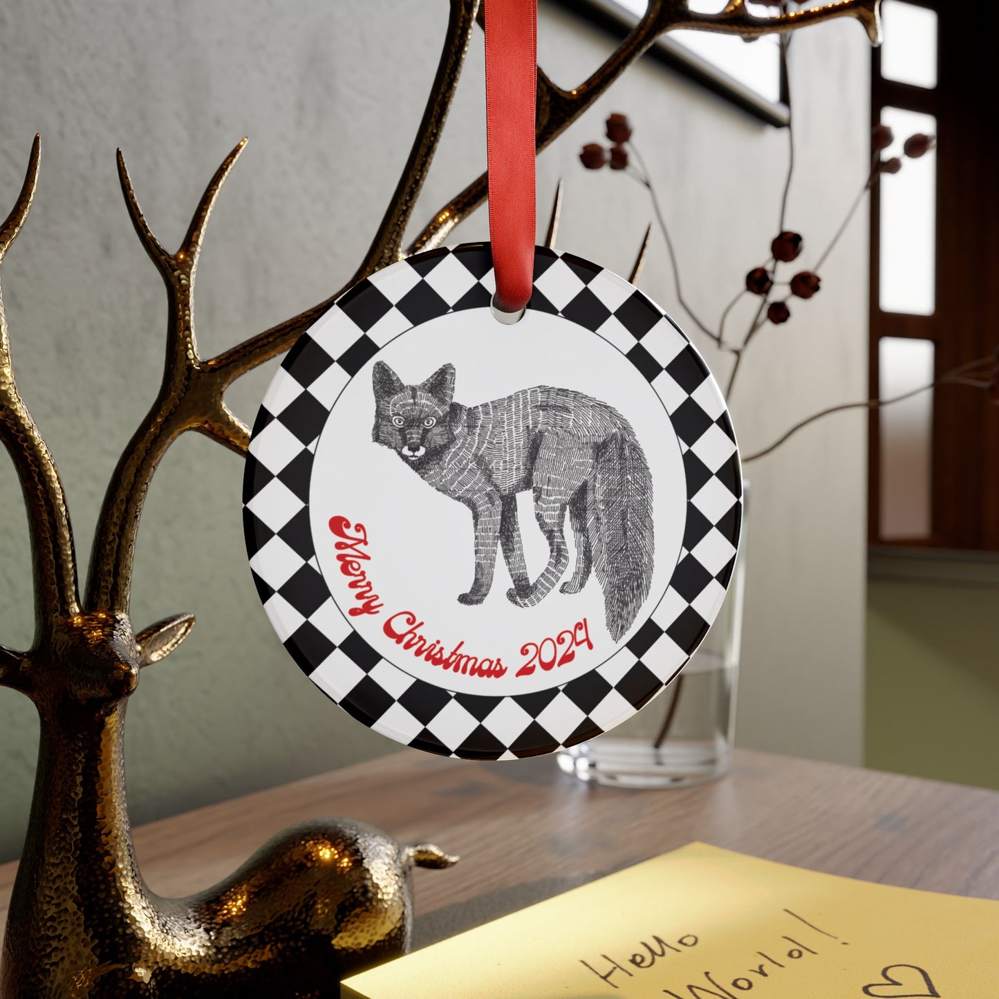 Fox Forest Animals Ornament