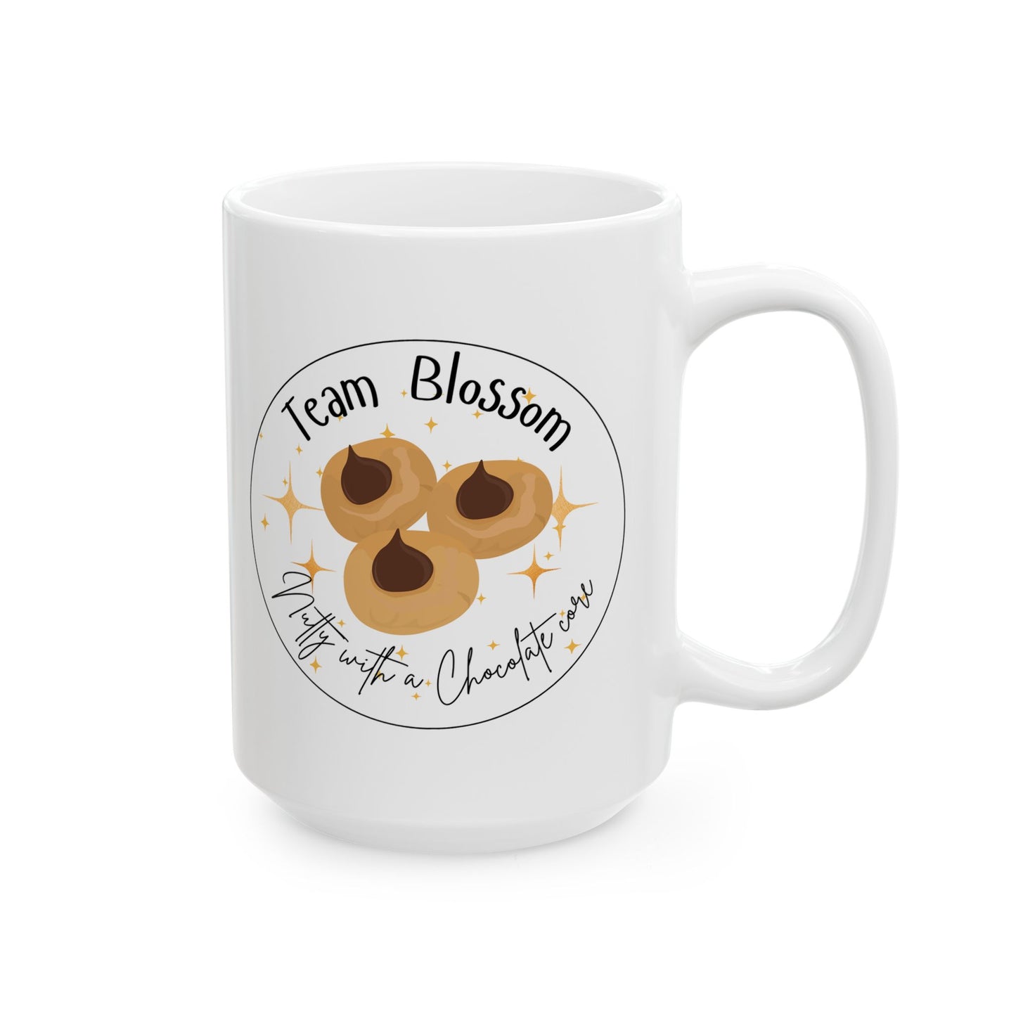 Team Blossom Mug | Nutty with a Chocolate Core