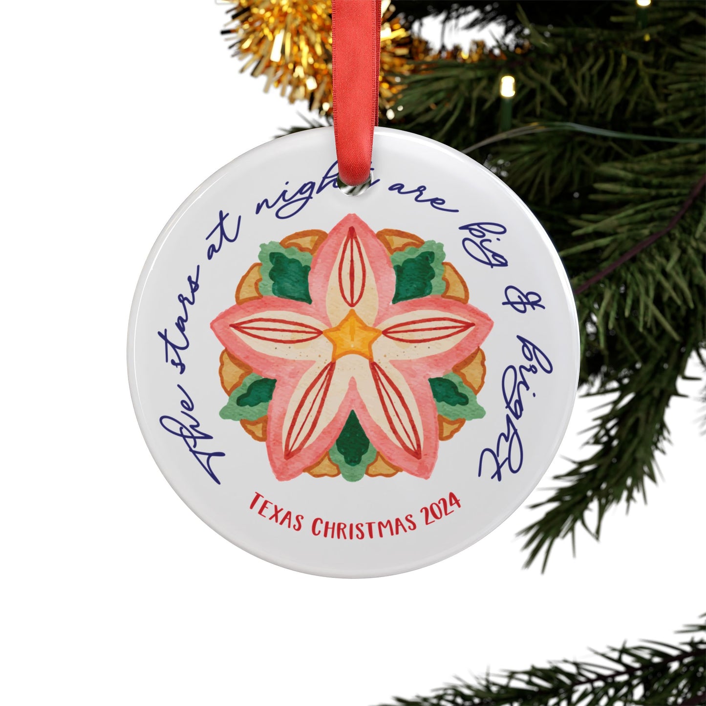Texas Christmas Southern Star Ornament