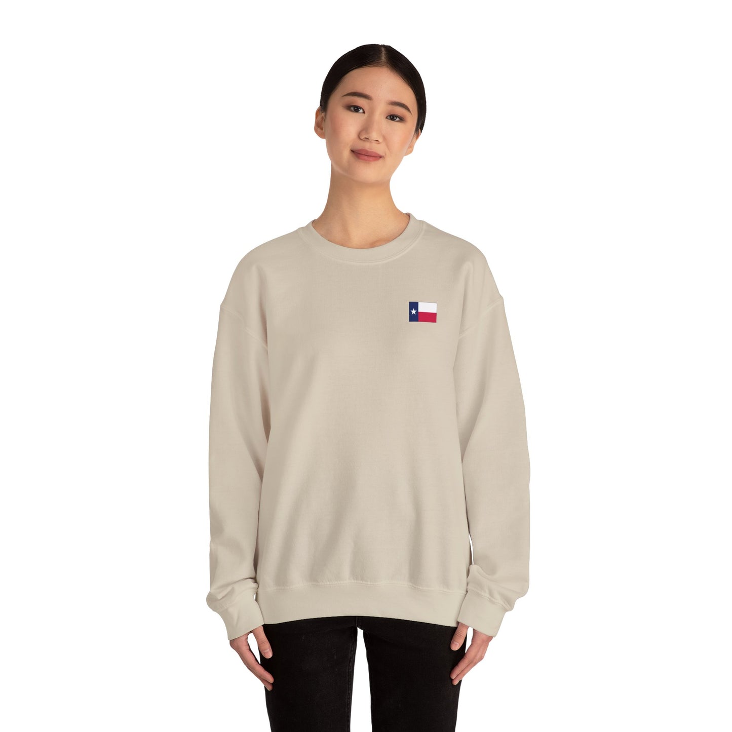 Texas Christmas Northern Star Unisex Heavy Blend™ Crewneck Sweatshirt
